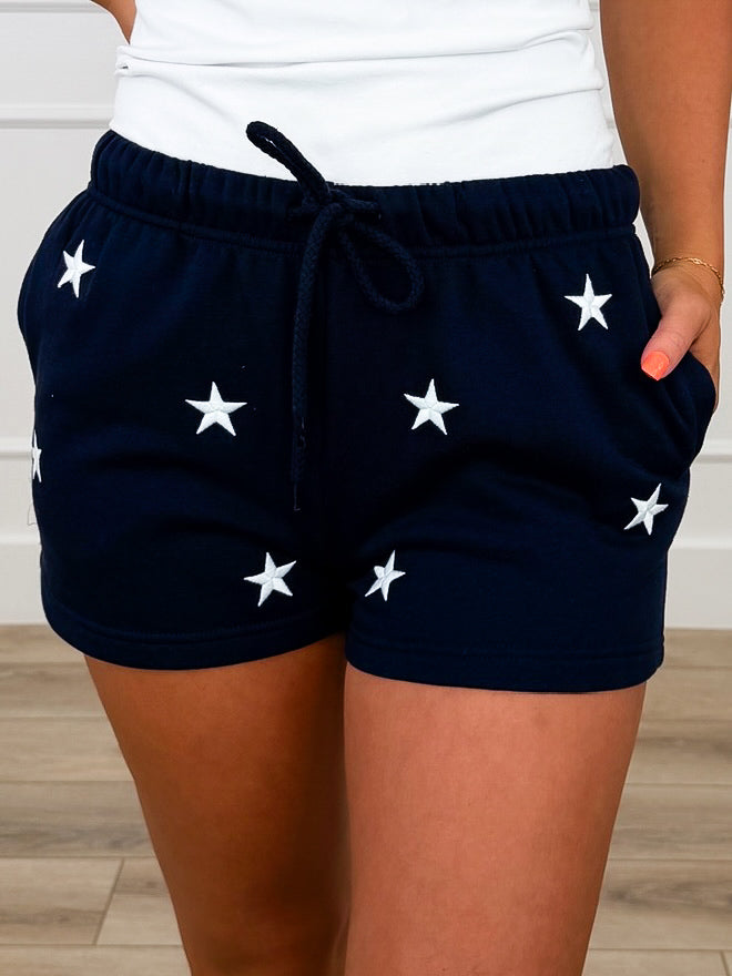 Where Liberty Dwells High-Rise Cotton Blend Avery Mae Shorts - Multiple Colors