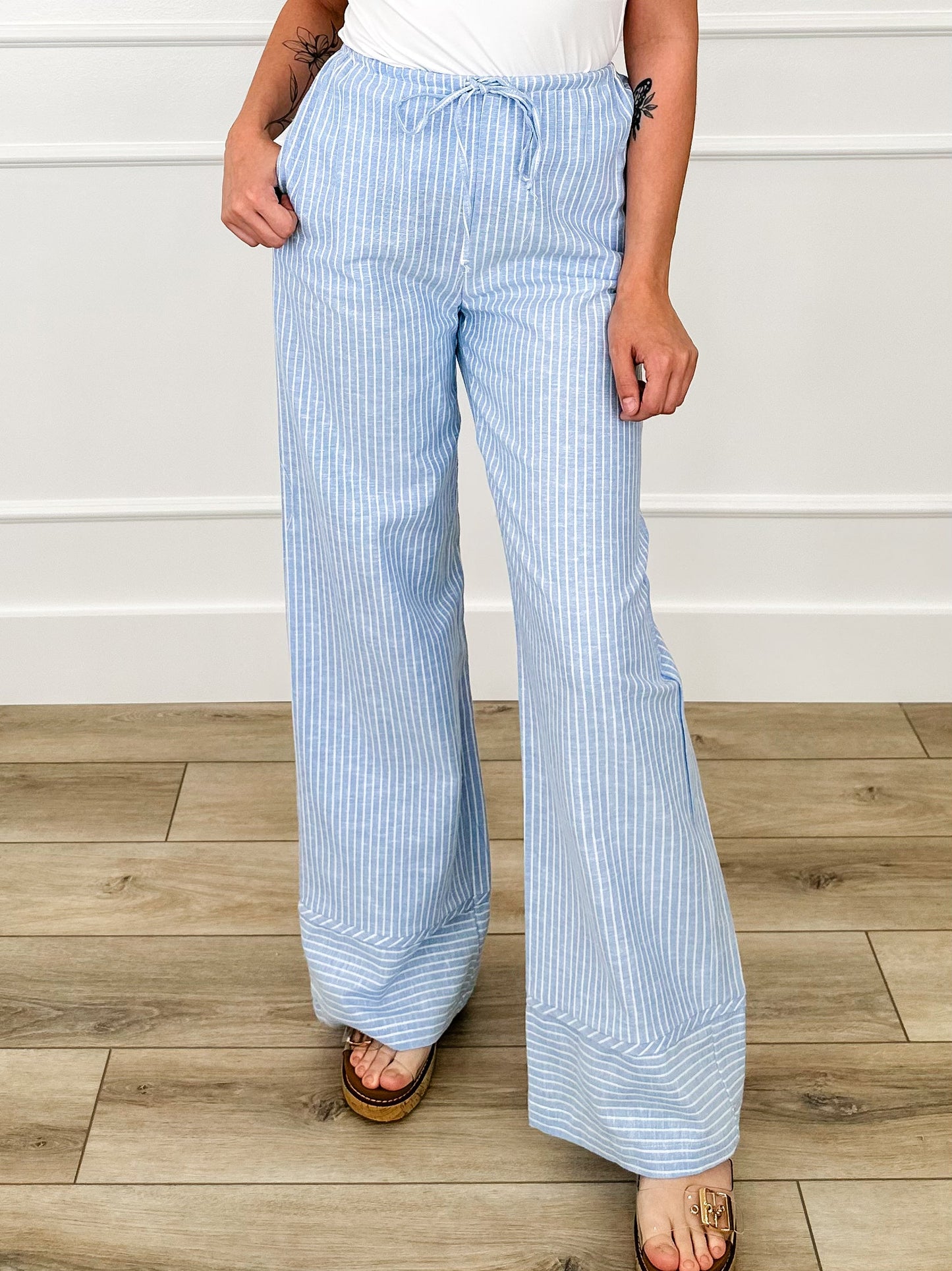 Chill Vibes High-Rise Knit Avery Mae Bottoms - Multiple Colors
