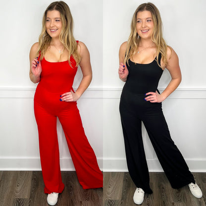 Doing My Thing Avery Mae Jumpsuit - Multiple Colors