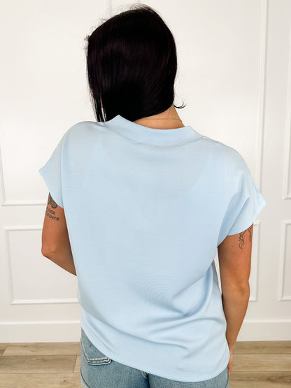 Basic Tell You All About it Short Sleeve Avery Mae Top - Multiple Colors