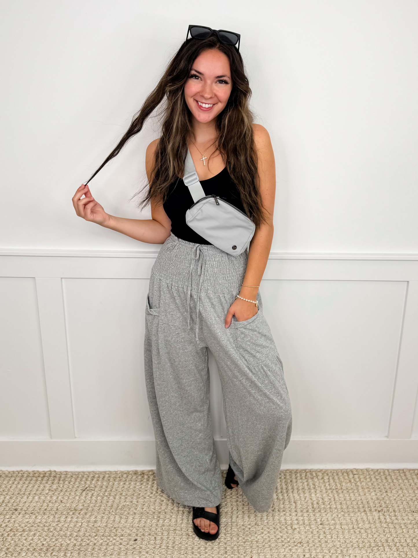 Two Basic What a Feeling Avery Mae Padded Cropped Tank Top - 10 colors!