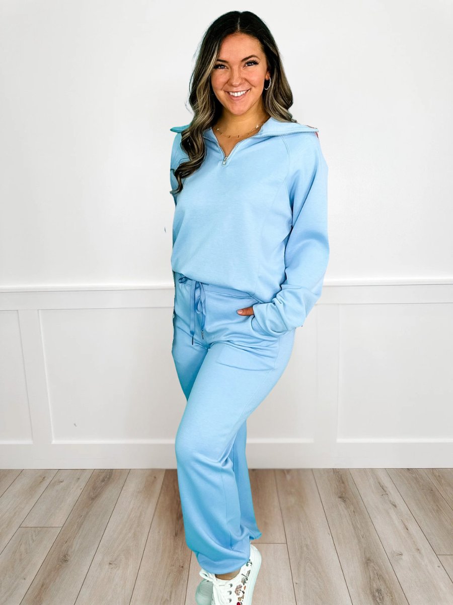 Dear Scarlett Time is Right High-Rise Lounge Set - Multiple Colors