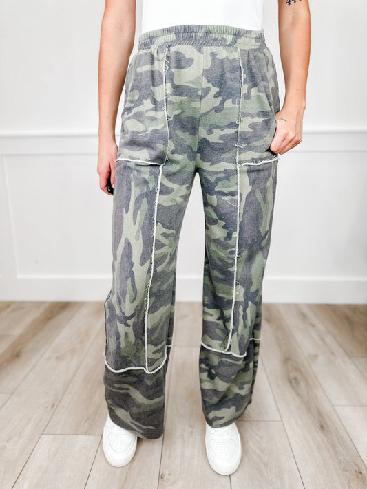 Chill Combat High-Rise Lightweight Camo Avery Mae Bottoms