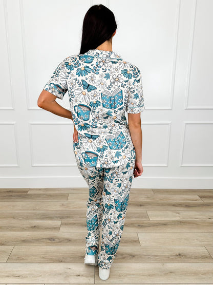 Shirley & Stone Literary Gardens High-Rise PJ Set
