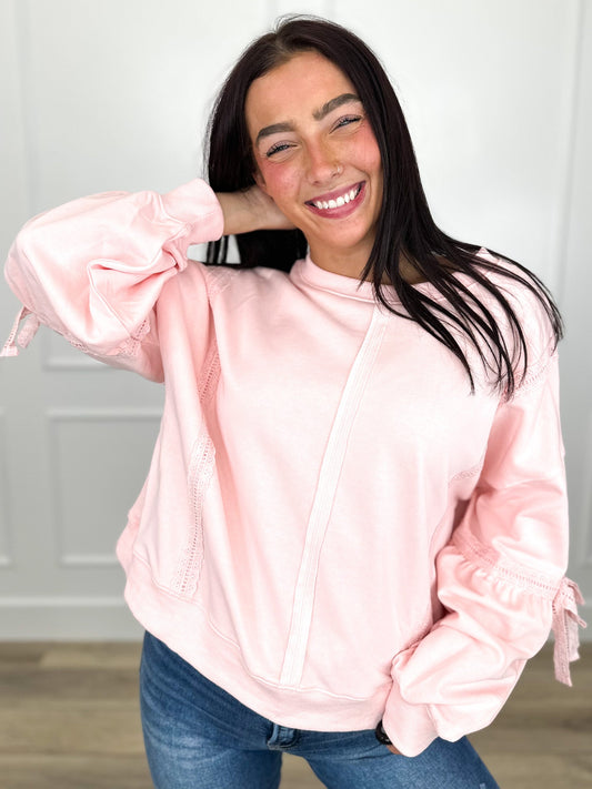 Always the One Cotton Blend Long Sleeve Avery Mae Top - Multiple Colors