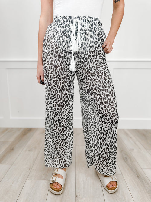 Wilder Days High-Rise Sheer Avery Mae Coverup Bottoms