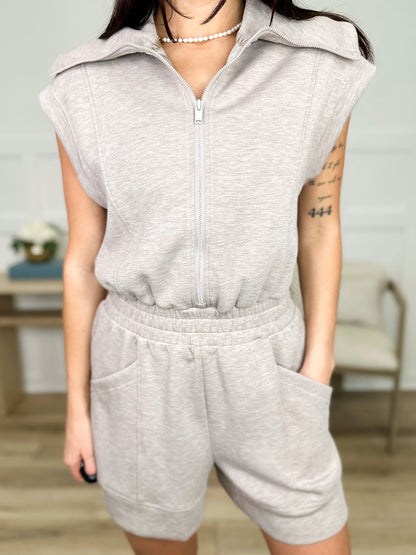 Rocking Life's Soundtrack Short Sleeve Avery Mae Romper - Multiple Colors