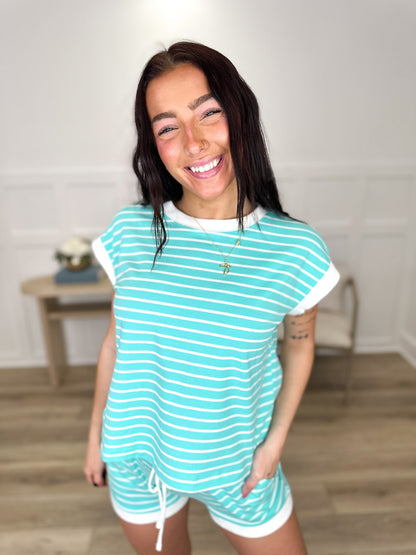 Zenana Give Me Direction High-Rise Cotton Blend Set - Multiple Colors