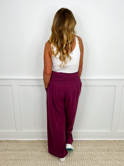 What's Your Sign Cotton Blend High-Rise Avery Mae Palazzo Pants - 3 colors!