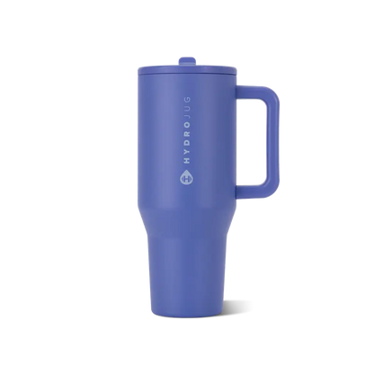 Insulated Travel Tumbler with Handle & Straw Lid