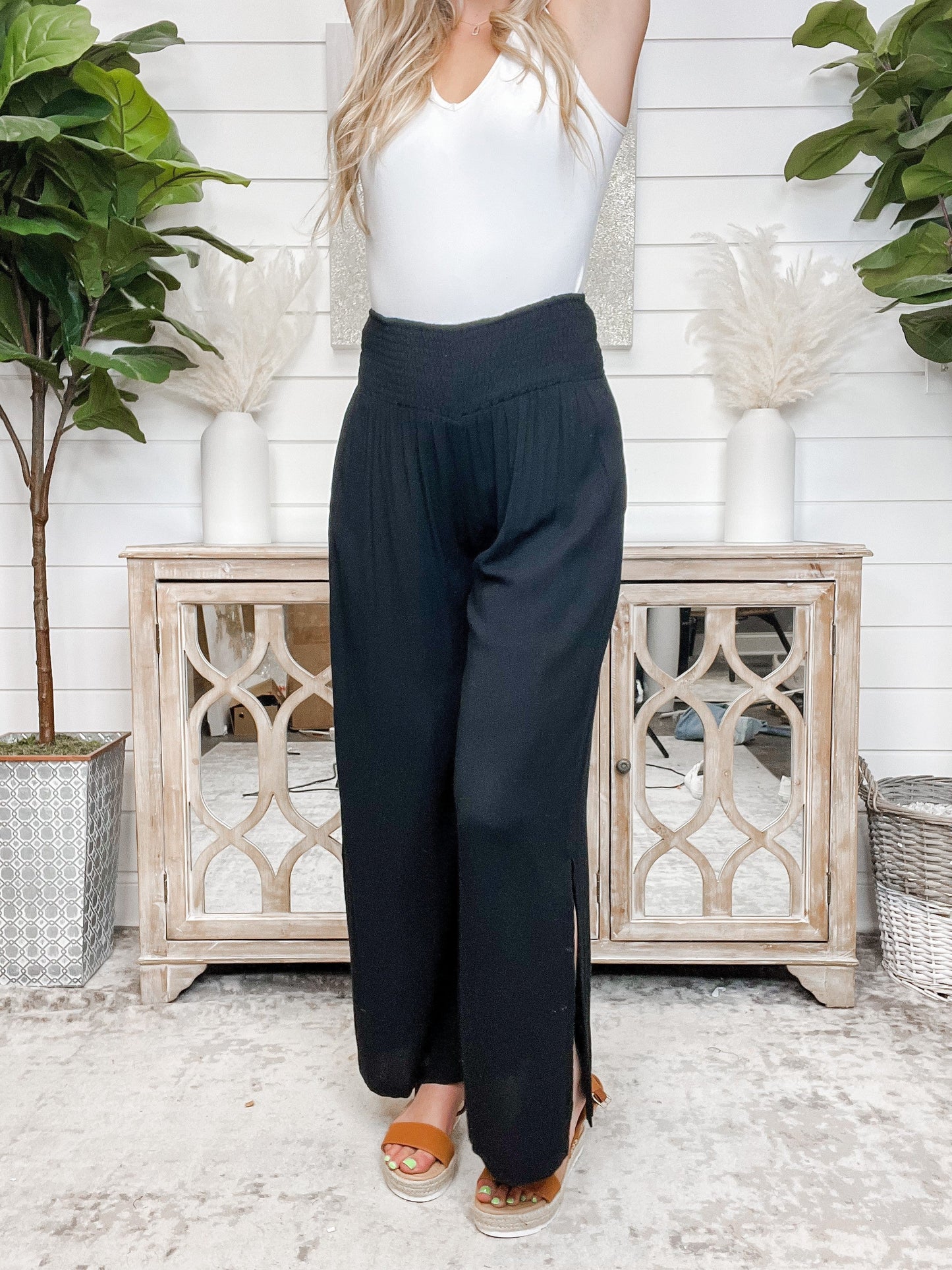 Found the One High-Rise Palazzo Pants - 2 colors!