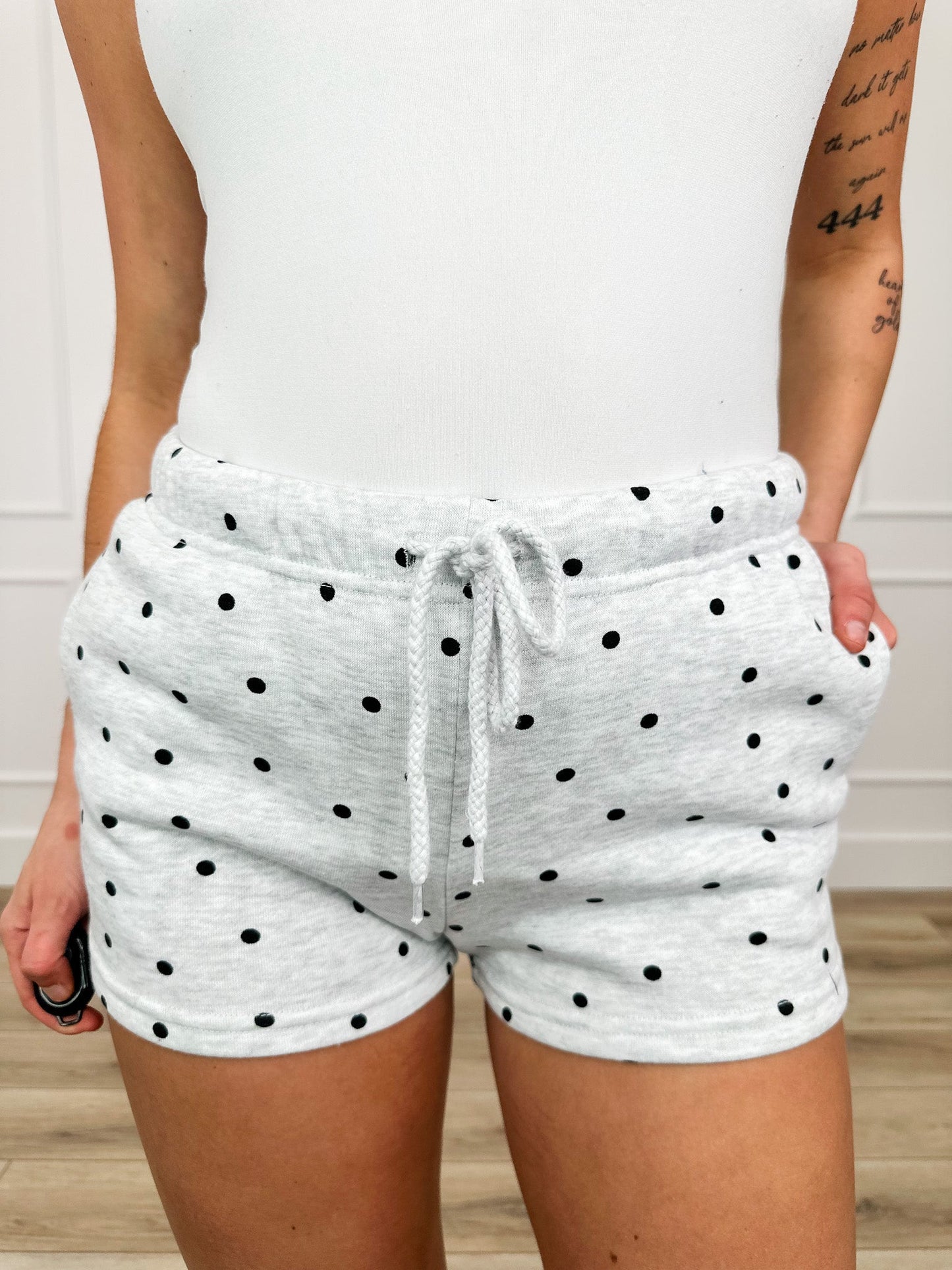 Having Fun High-Rise Cotton Blend Avery Mae Shorts - Multiple Colors