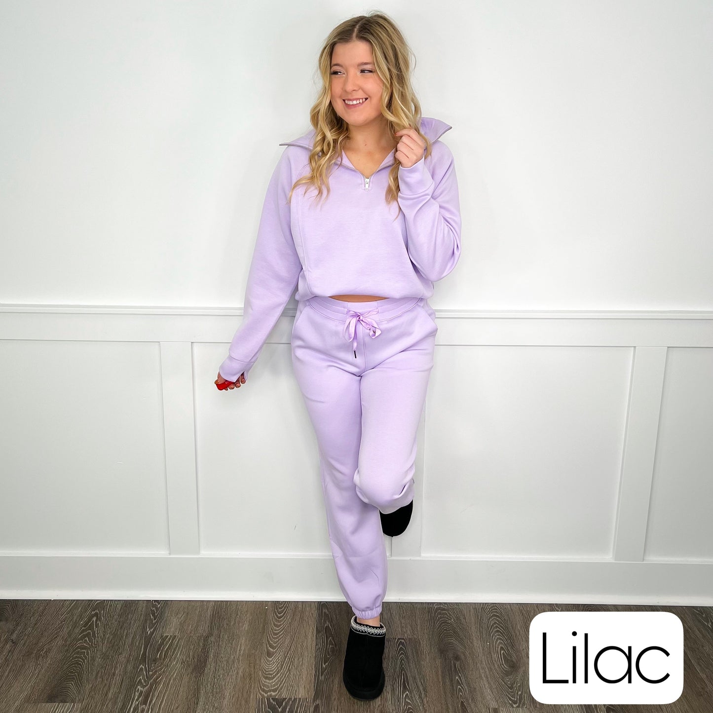 Dear Scarlett Time is Right High-Rise Lounge Set - Multiple Colors