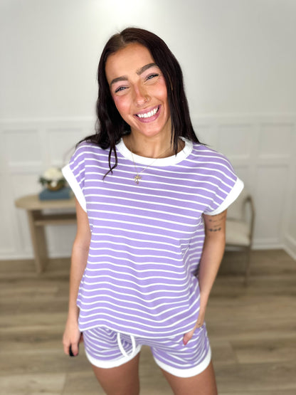 Zenana Give Me Direction High-Rise Cotton Blend Set - Multiple Colors