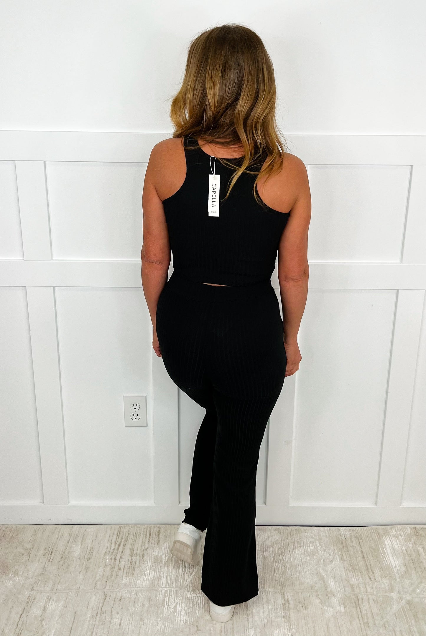 Calming Moments High-Rise Wide Leg Avery Mae Set - 4 colors!