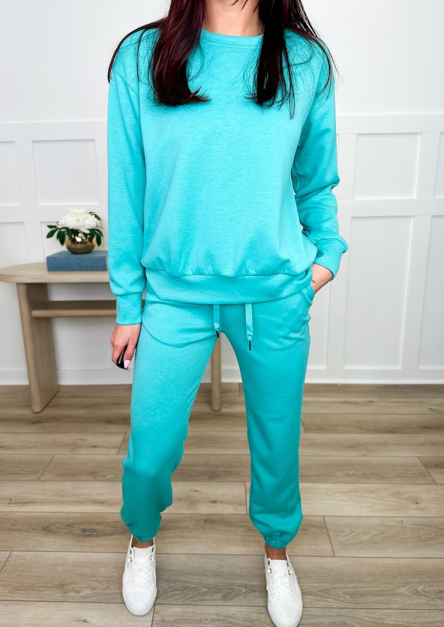 Dear Scarlett Leave it to Me High-Rise Lounge Set - Multiple Colors