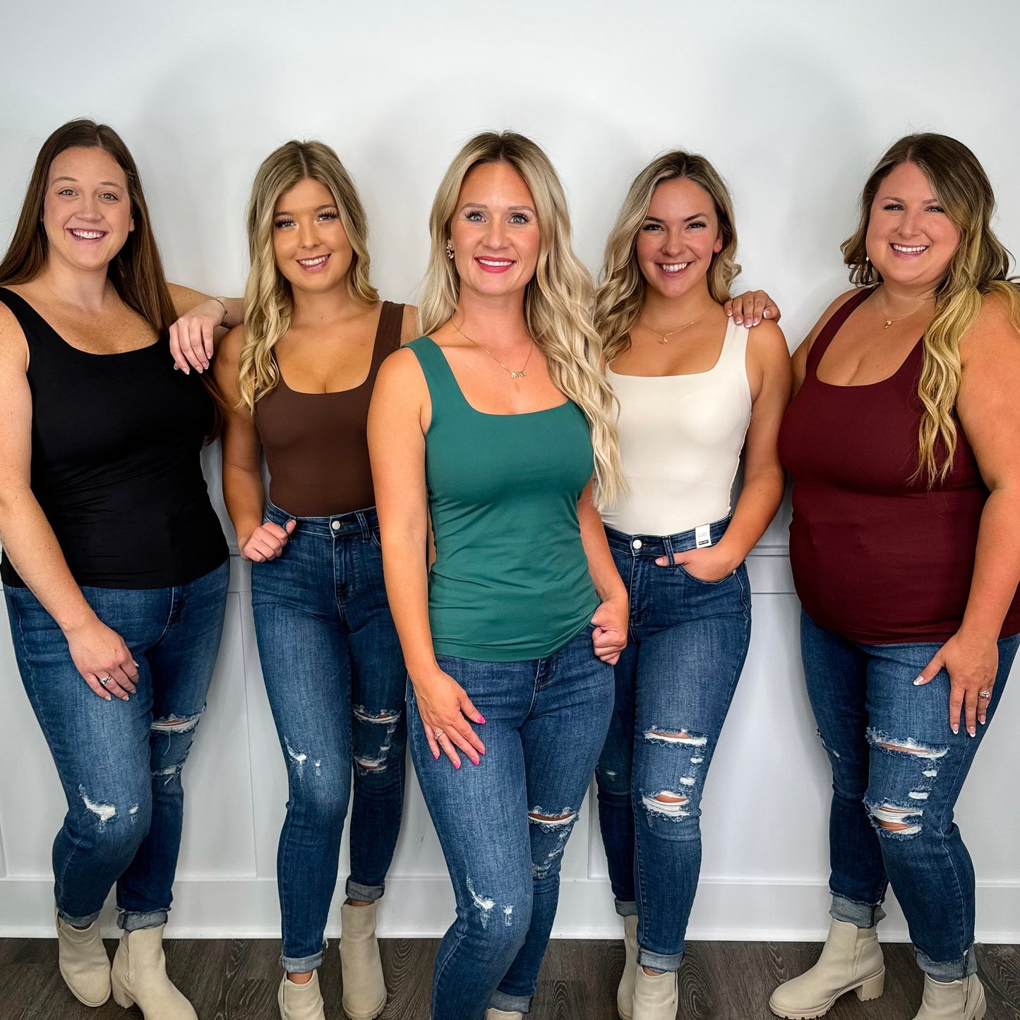 One Basic Fit Right in Avery Mae Tank Top - 16 colors!