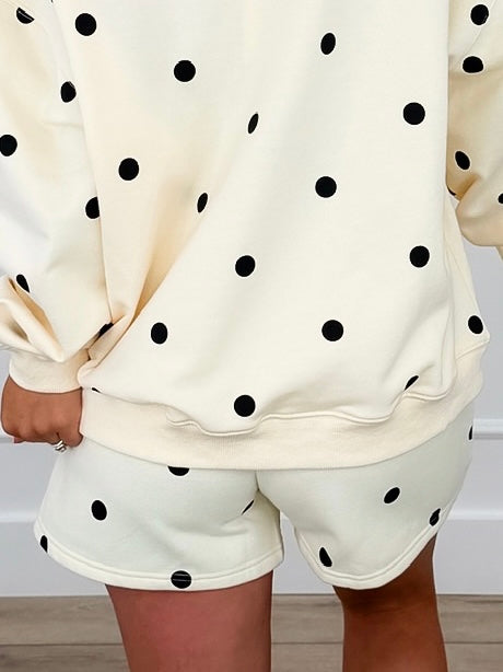 You Won't Believe it High-Rise Cotton Blend Cream Avery Mae Shorts - Multiple Colors