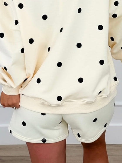 You Won't Believe it High-Rise Cotton Blend Cream Avery Mae Shorts - Multiple Colors