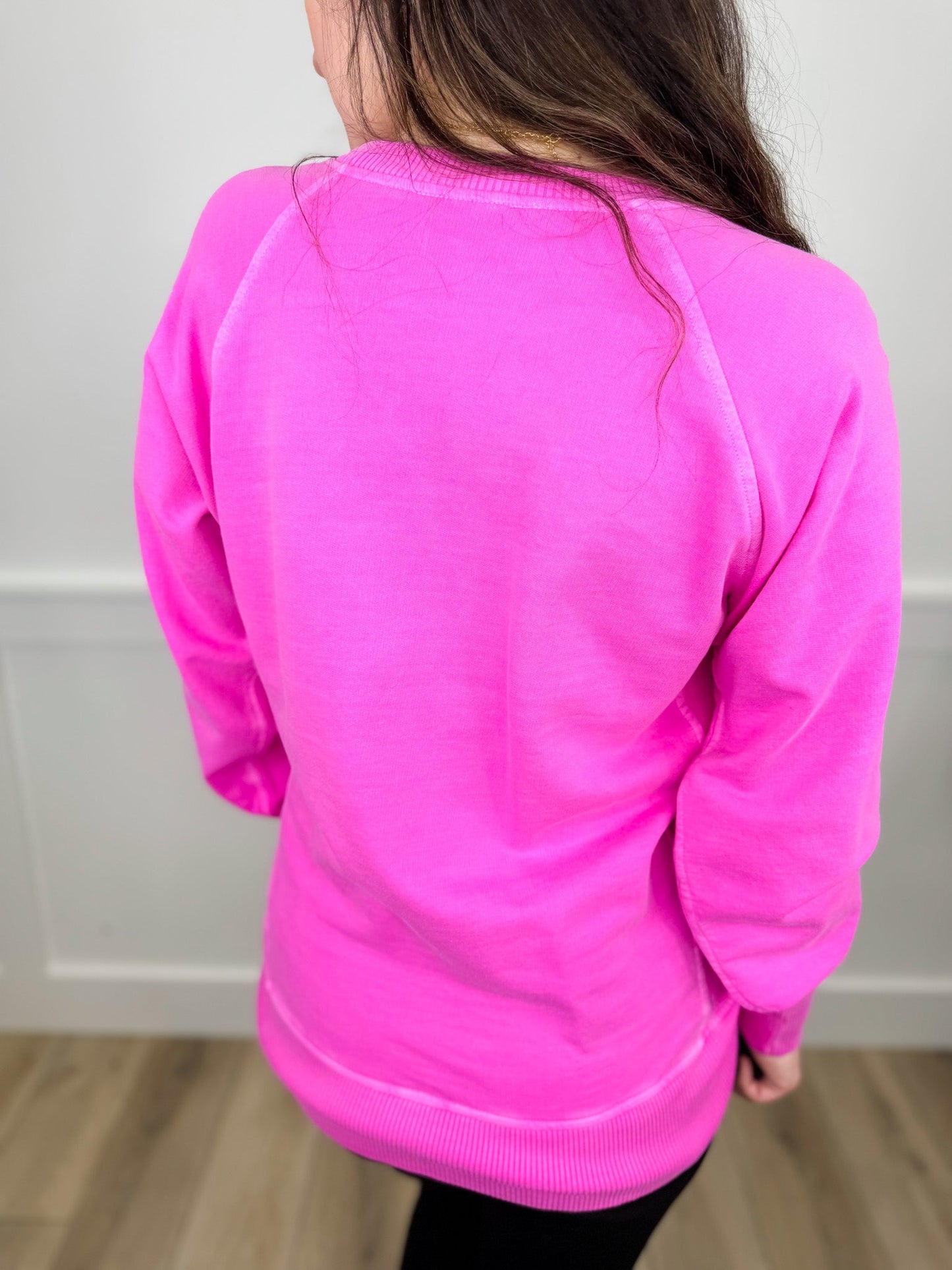 Zenana Make it Better Cotton Long Sleeve Top - 4 colors!