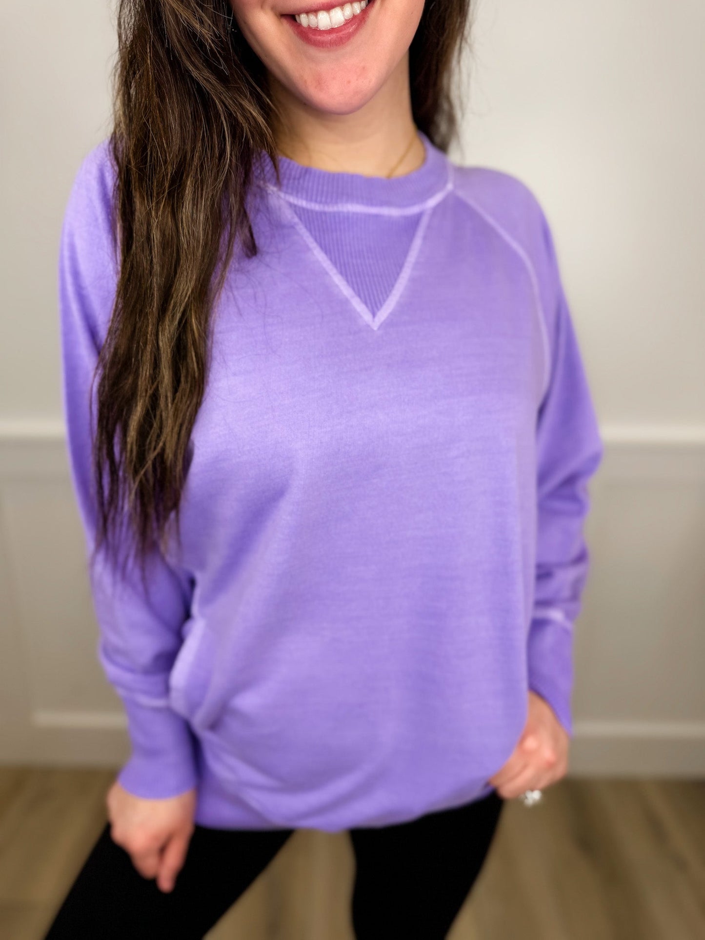 Zenana Make it Better Cotton Long Sleeve Top - 4 colors!