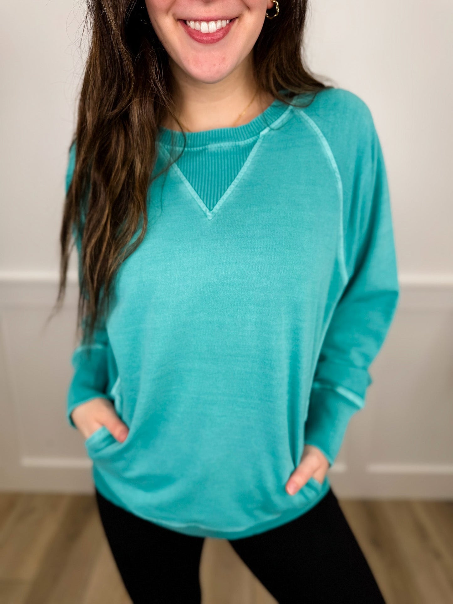 Zenana Make it Better Cotton Long Sleeve Top - 4 colors!