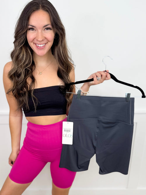 Feeling Supported High-Rise Avery Mae Biker Shorts - 3 colors!