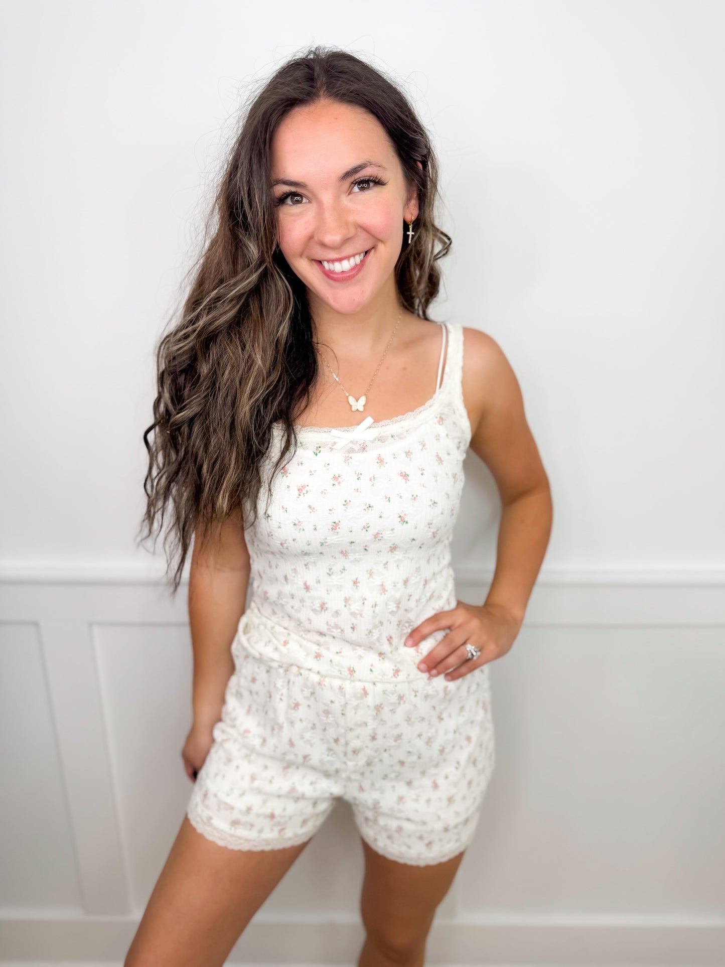 Blushing Blooms High-Rise Avery Mae Set - 2 colors!