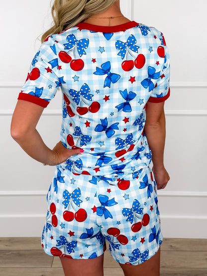Shirley & Stone Let Freedom Dream High-Rise PJ Set