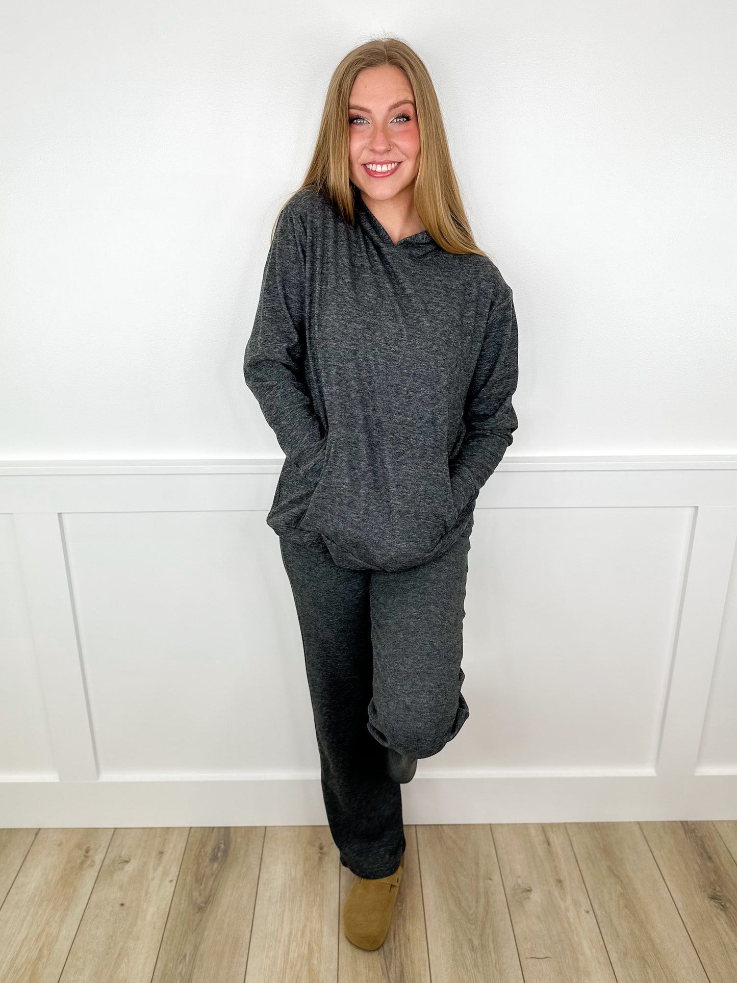 My Happy Place Long Sleeve Avery Mae Hoodie Sweatshirt - 3 colors!
