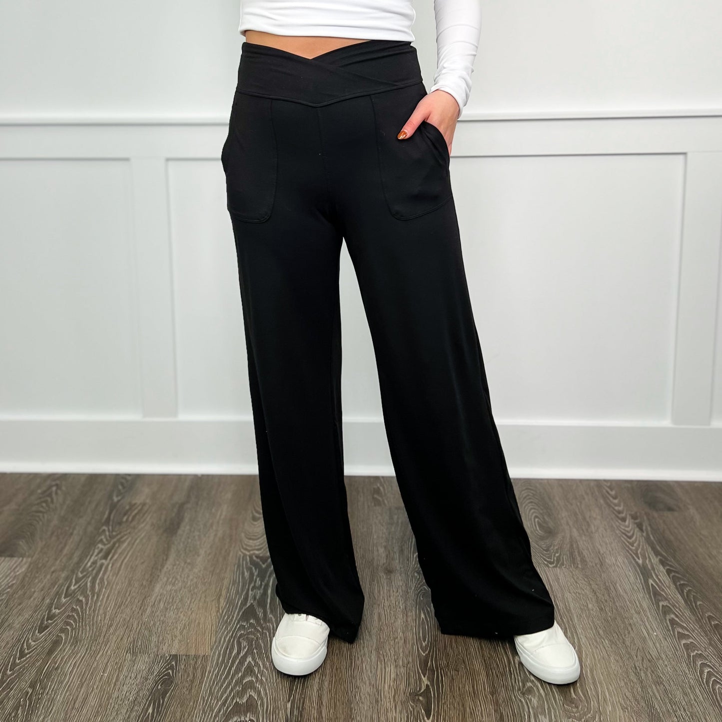 On My Own High-Rise Wide Leg Avery Mae Bottoms - 6 colors!