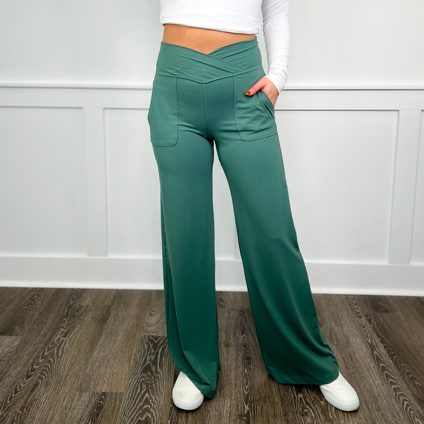 On My Own High-Rise Wide Leg Avery Mae Bottoms - 6 colors!