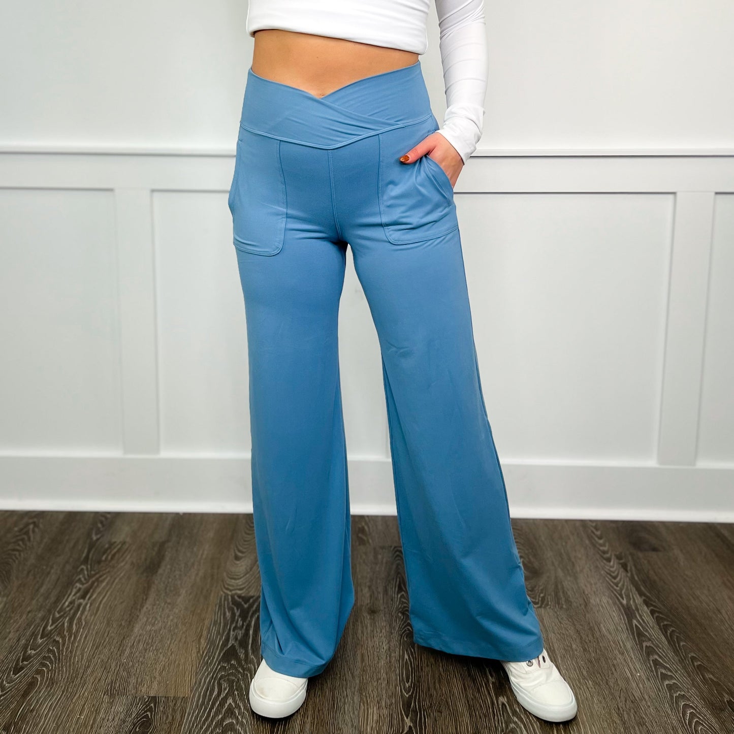 On My Own High-Rise Wide Leg Avery Mae Bottoms - 6 colors!