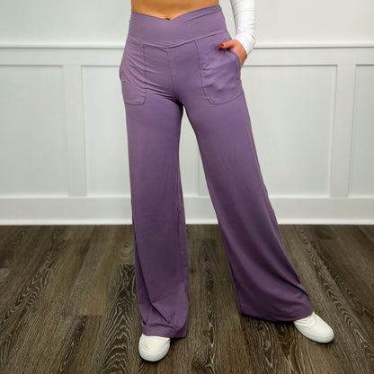 On My Own High-Rise Wide Leg Avery Mae Bottoms - 6 colors!