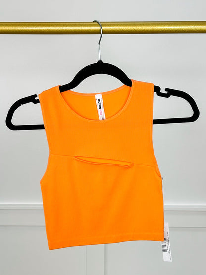 Basic Play Their Games Ribbed Avery Mae Cropped Tank Top - 5 colors!