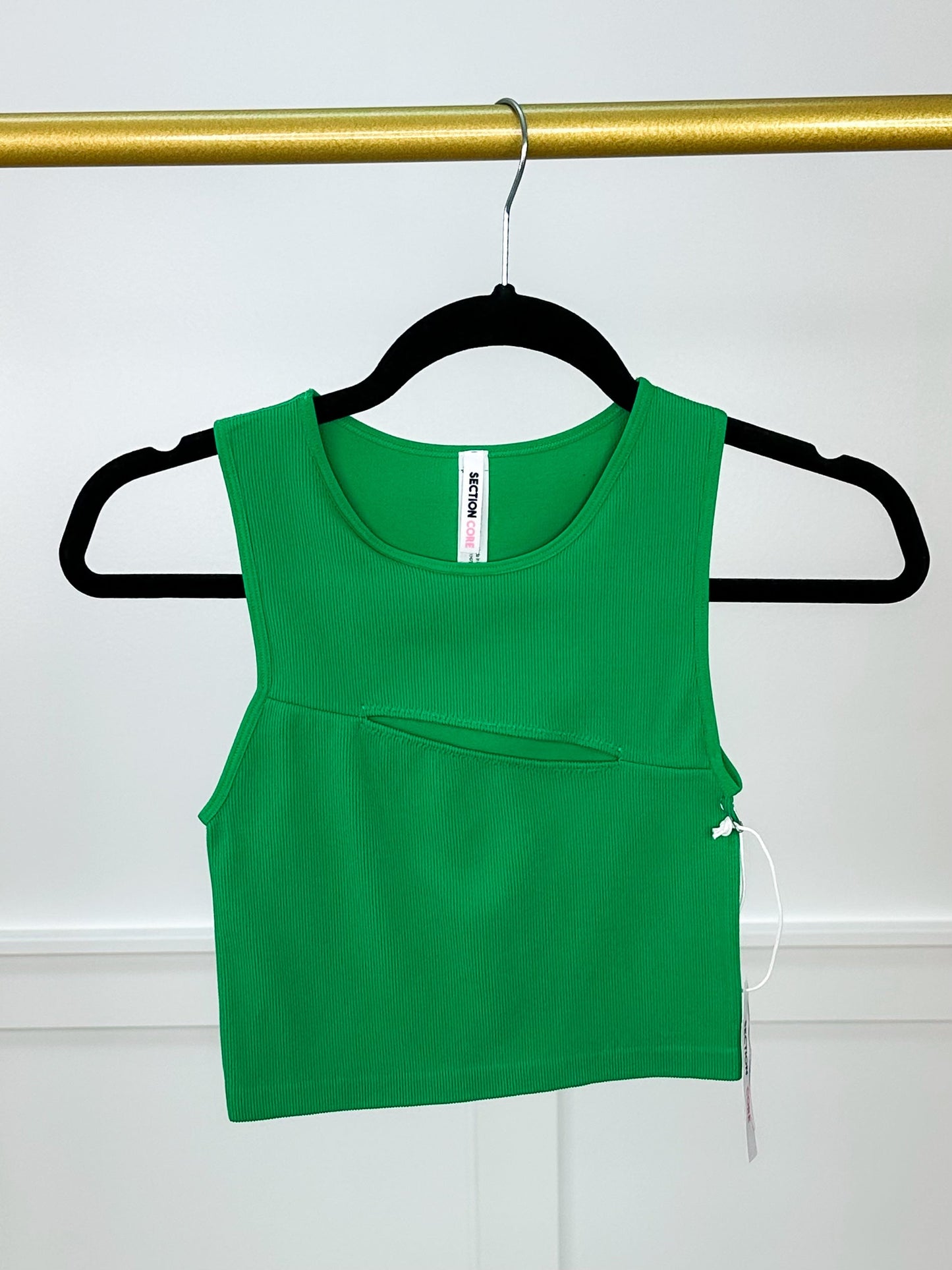 Basic Play Their Games Ribbed Avery Mae Cropped Tank Top - 5 colors!