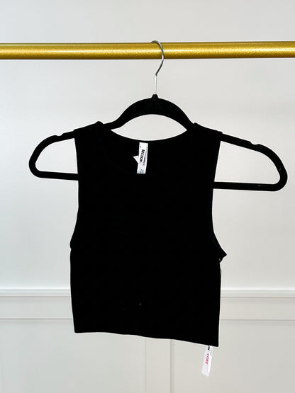 Basic Play Their Games Ribbed Avery Mae Cropped Tank Top - 5 colors!