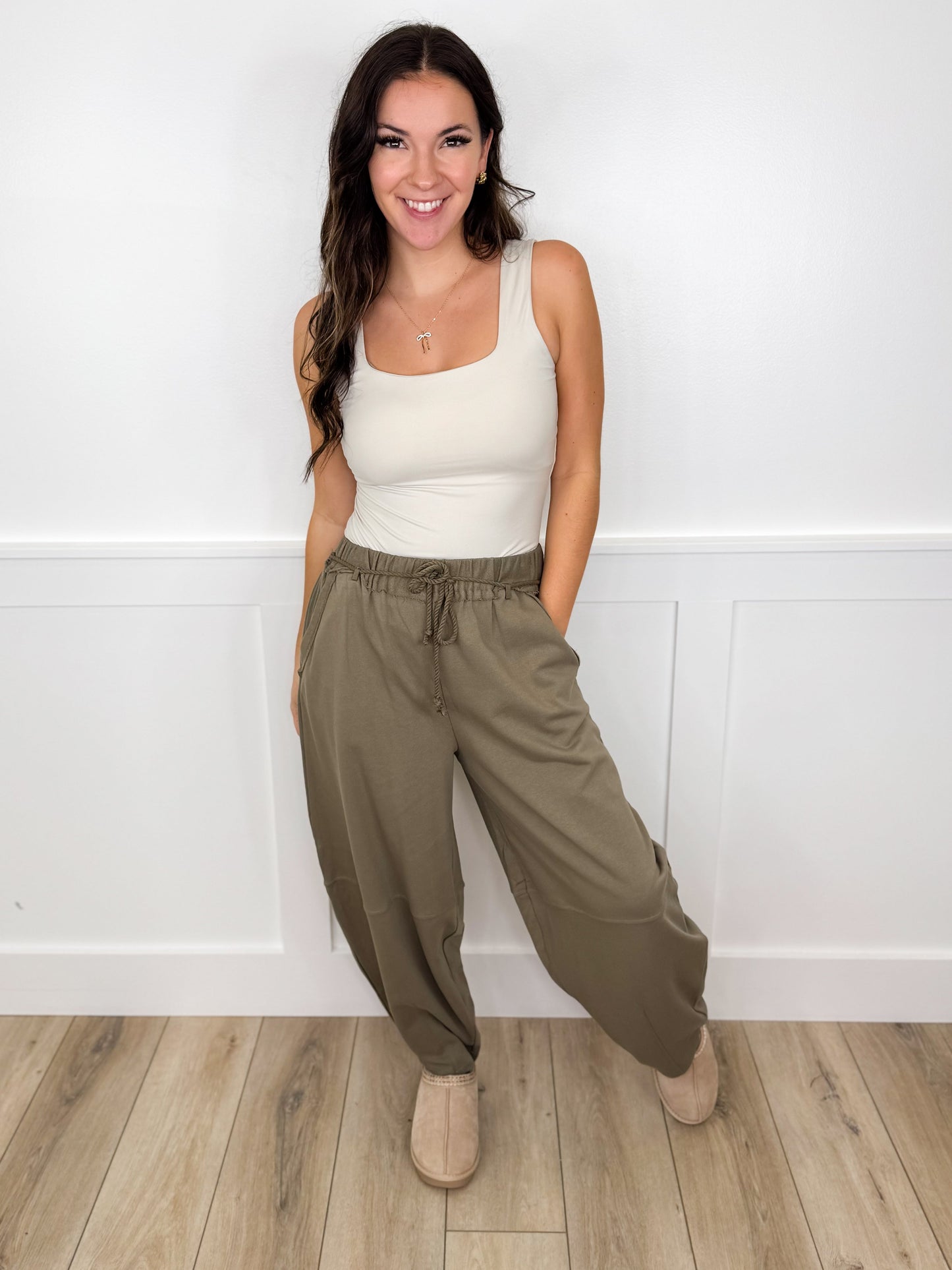 You Have My Attention High-Rise Cotton Avery Mae Bottoms - 4 colors!