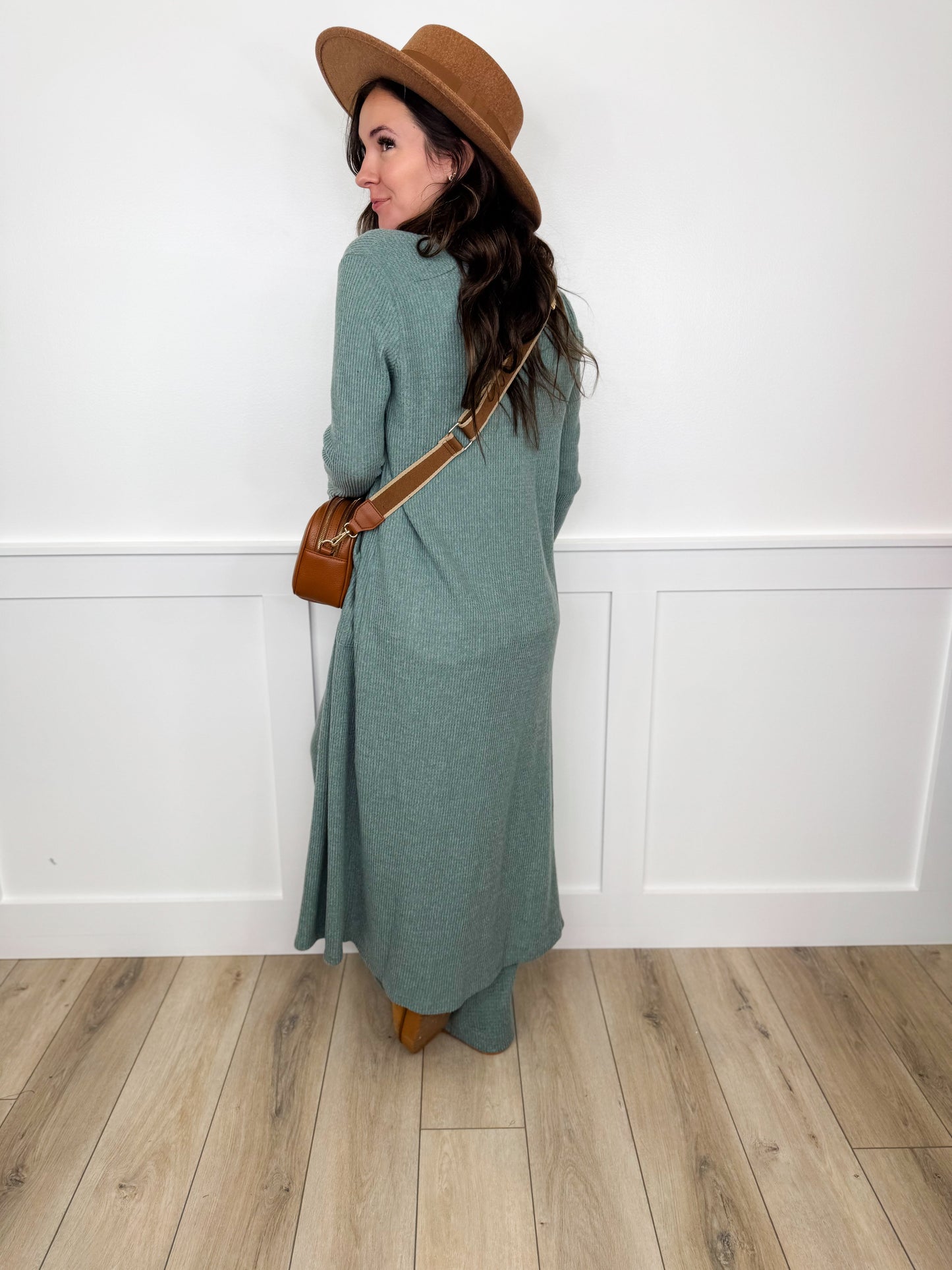Dear Scarlett Just Trust Me High-Rise Knit Wide Leg Lounge Set - 8 colors!