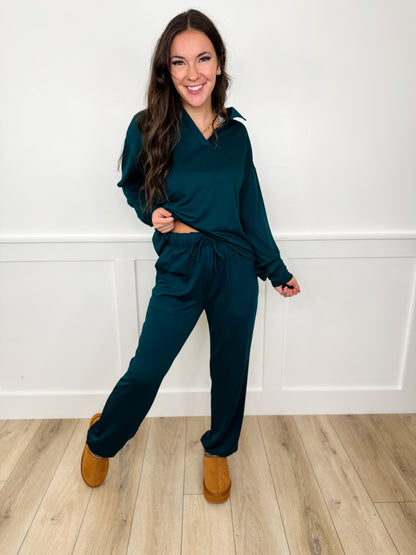 Dear Scarlett My Kinda Night High-Rise Lounge Set - 4 colors!