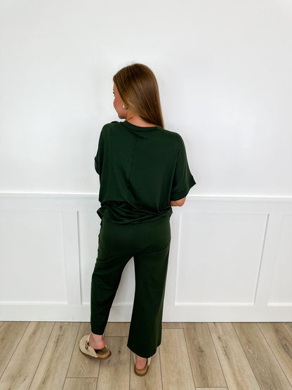 Days to Come High-Rise Wide Leg Avery Mae Cropped Bottoms - 5 colors!