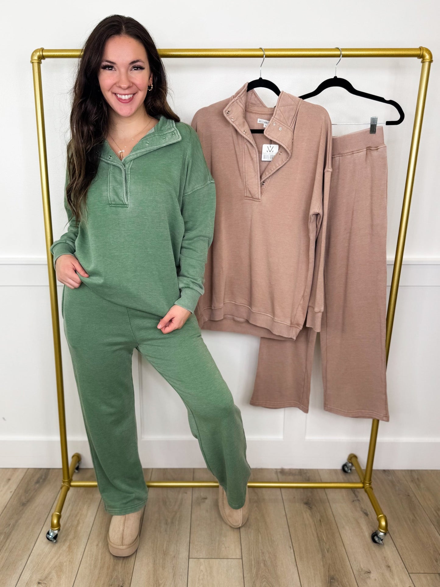 Give Yourself Grace Cotton Blend Long Sleeve Avery Mae Pullover Sweatshirt - 2 colors!