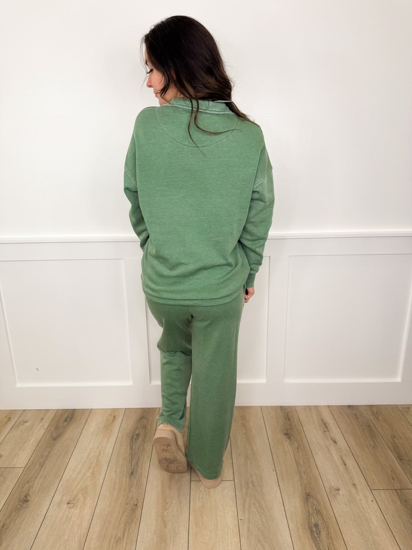 Give Yourself Grace Cotton Blend Long Sleeve Avery Mae Pullover Sweatshirt - 2 colors!