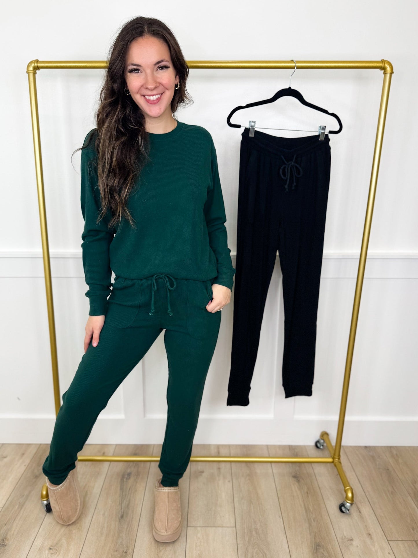 Fueling Up Rayon Blend Long Sleeve Avery Mae Top - 2 colors!