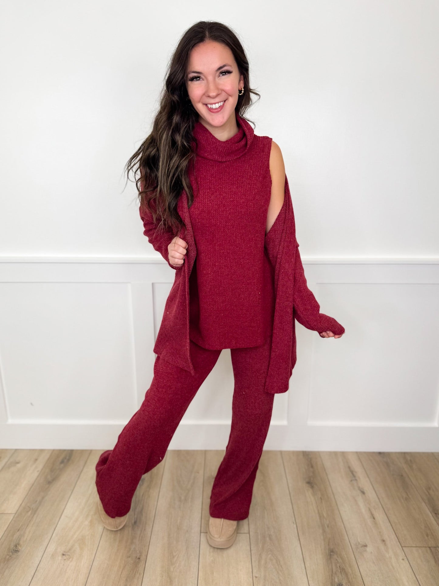Dear Scarlett Choosing Me High-Rise Knit Set - 3 colors!
