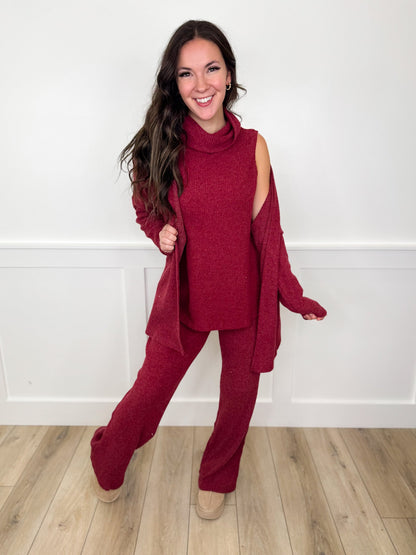 Dear Scarlett Choosing Me High-Rise Knit Set - 3 colors!