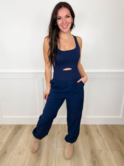 Ready to Navigate Lightweight Avery Mae Jumpsuit - Multiple Colors