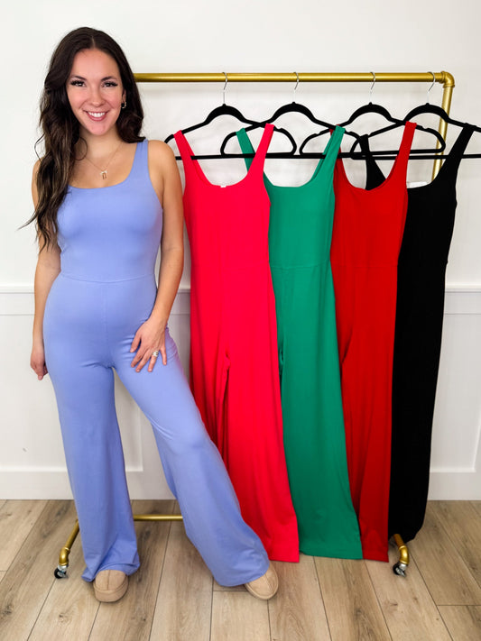 Doing My Thing Avery Mae Jumpsuit - Multiple Colors