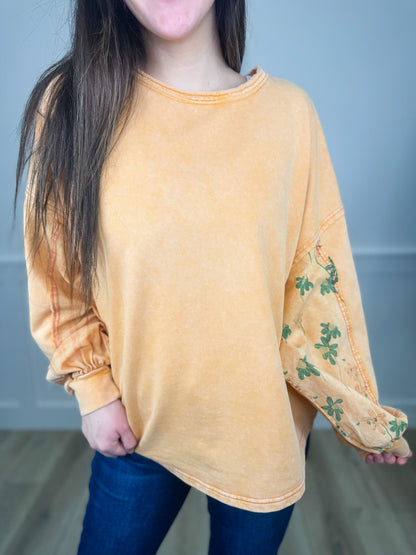 Easel Just Winging it Cotton Blend Dolman Sleeve Top - 2 colors!