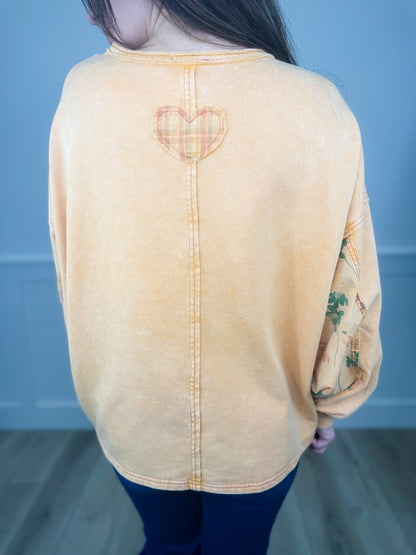 Easel Just Winging it Cotton Blend Dolman Sleeve Top - 2 colors!
